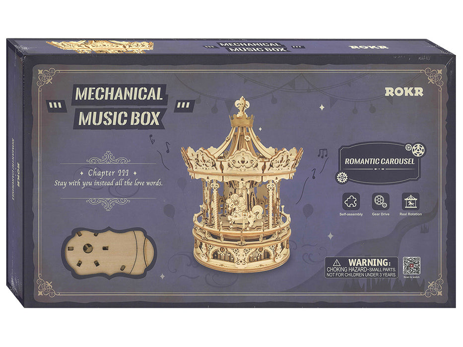 Rokr: Romantic Carousel Mechanical Music Box