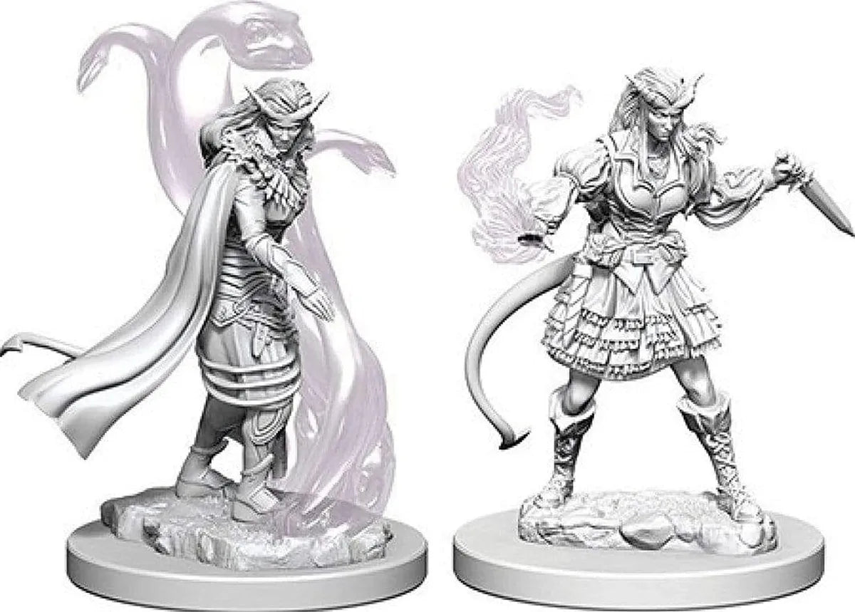 Nolzur's Marvelous Miniatures: Female Tiefling Sorcerer
