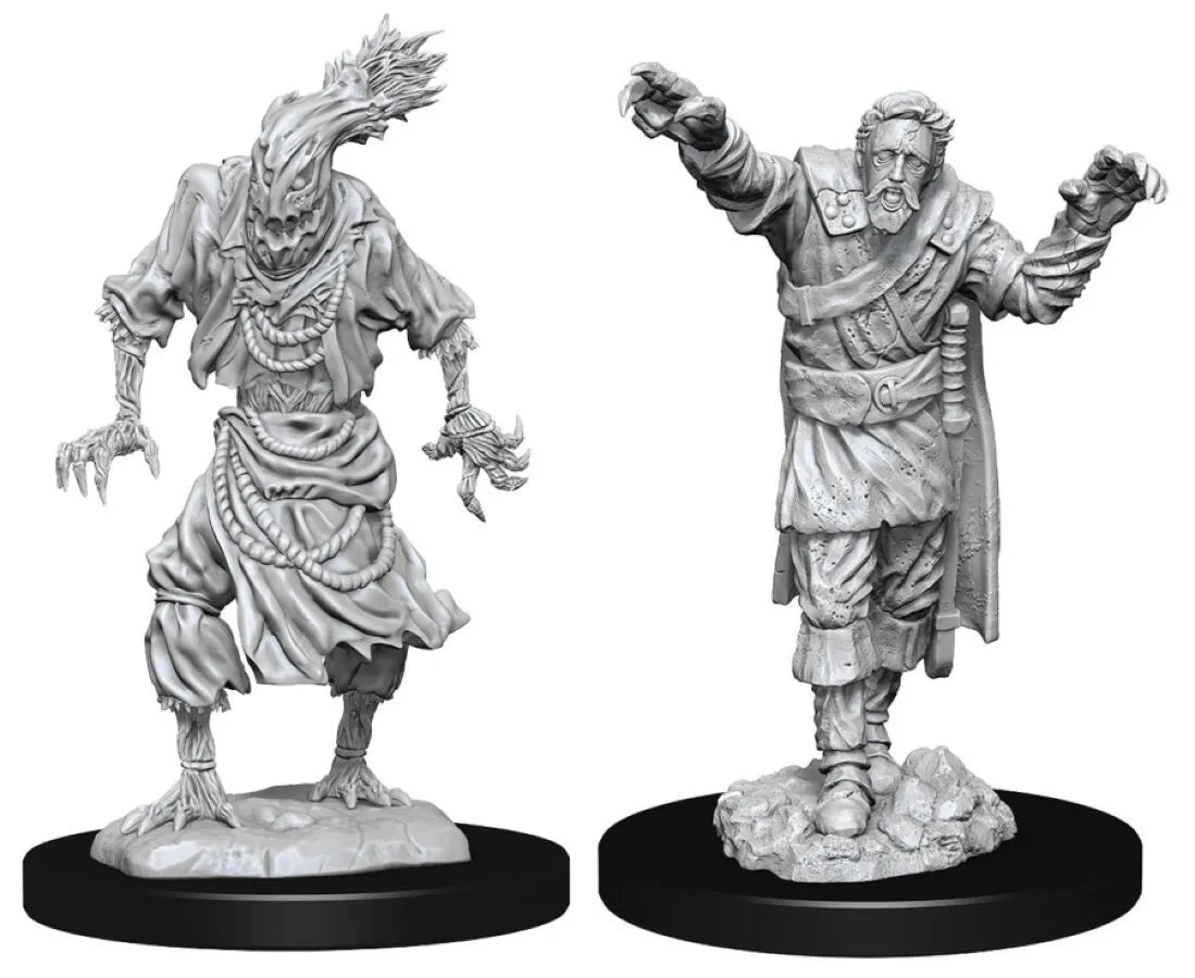 Nolzur's Marvelous Miniatures: Scarecrow & Stone Cursed