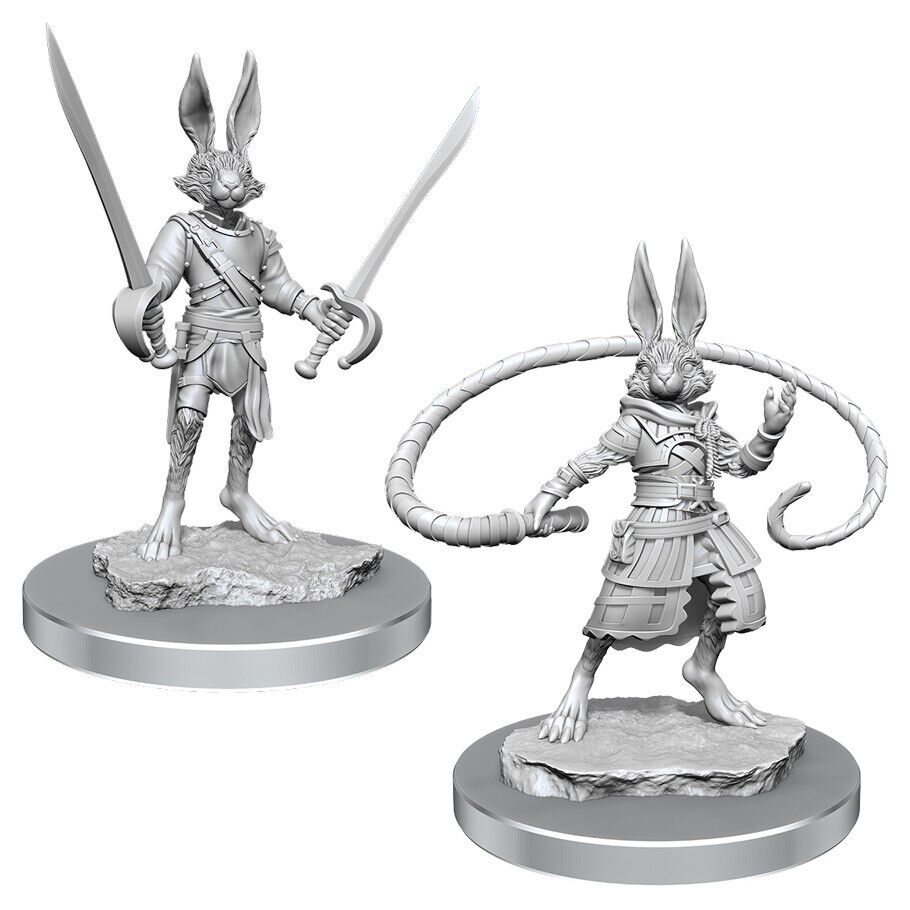 Nolzur's Marvelous Miniatures: Harengon Rogues