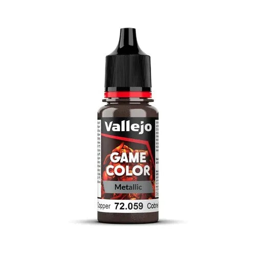 Vallejo: Game Colour Metal Hammered Copper 18ml