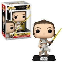 Funko: Star Wars - Rey Yellow Lightsaber 432 Pop!