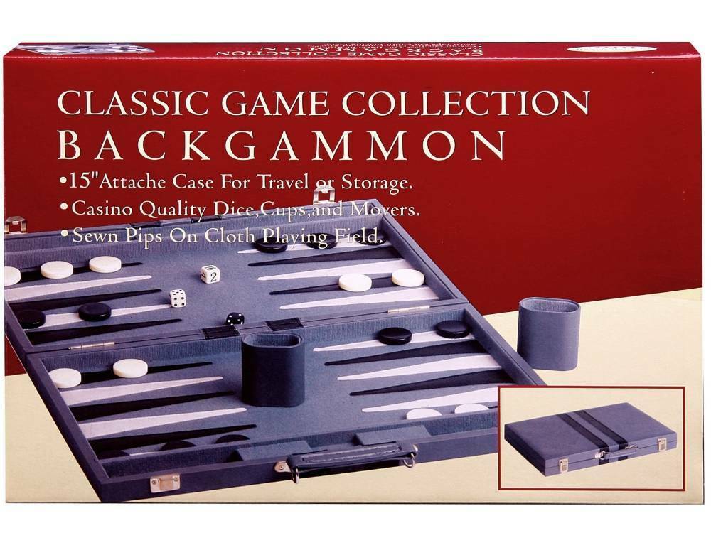 Classic Game Collection: Backgammon 15"