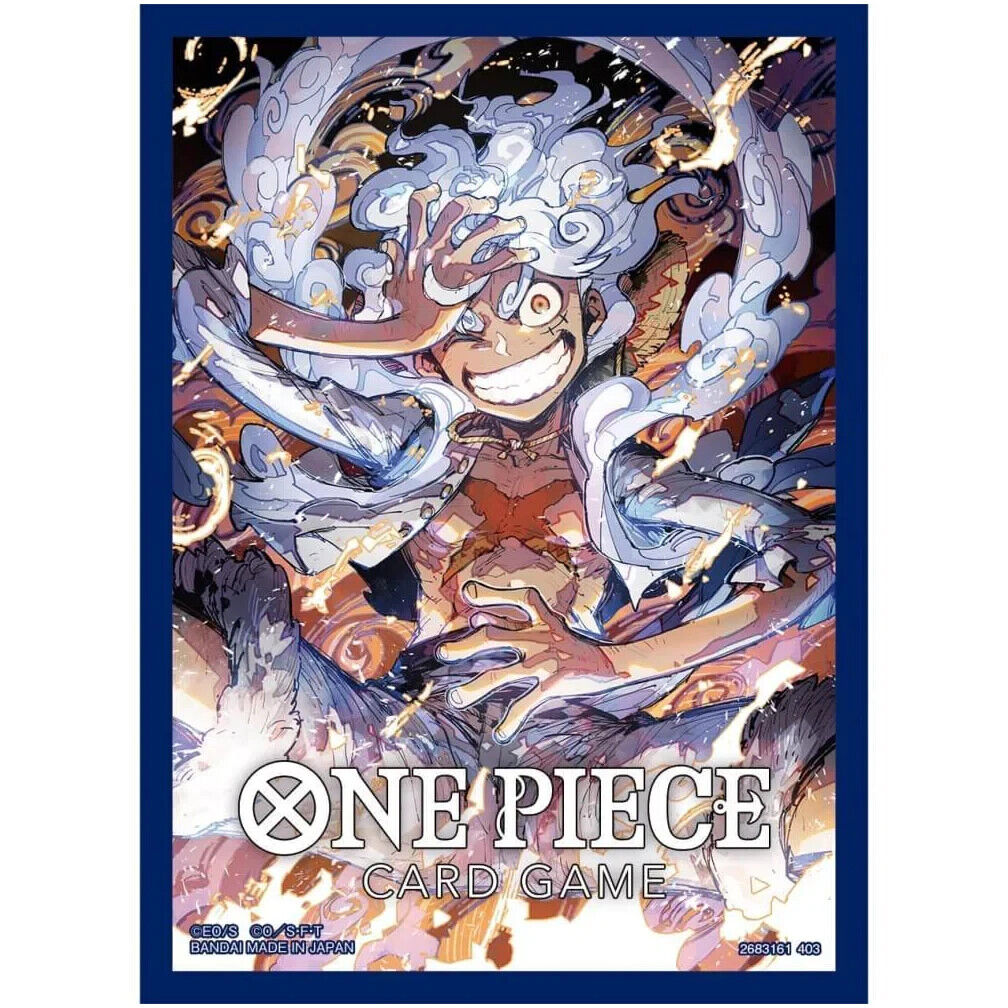 One Piece Card Game: Official Sleeves - Gear 5 Luffy