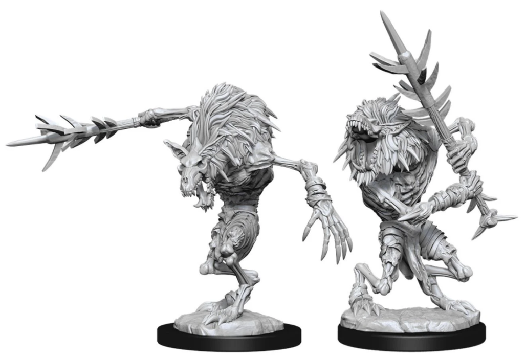 Nolzur's Marvelous Miniatures: Gnoll Witherlings
