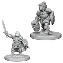 Nolzur's Marvelous Miniatures: Female Dwarf Paladin