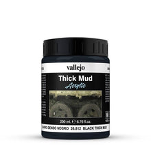 Vallejo: Diorama Effects - Black Thick Mud 200ml