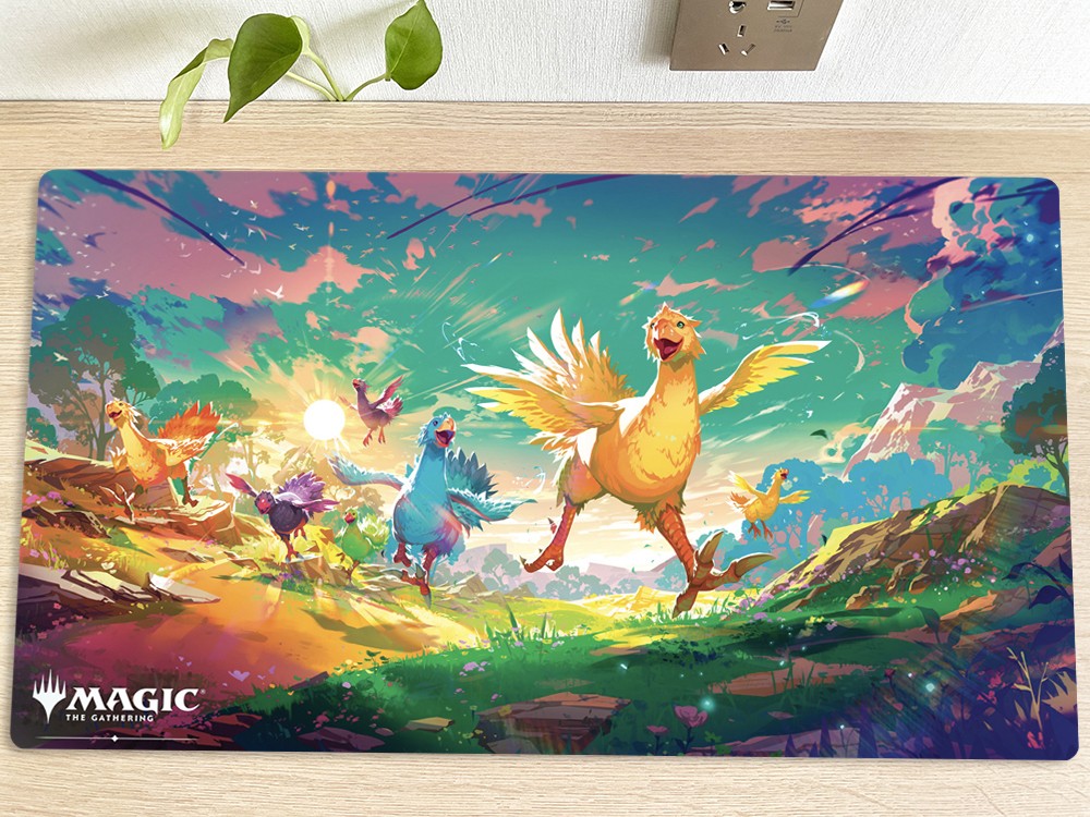 Ultra Pro: Final Fantasy Holofoil Playmat (FIN) - Chocobo Bundle