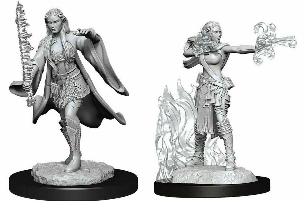 Nolzur's Marvelous Miniatures: Female Multiclass Warlock + Sorcerer