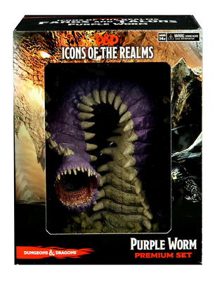 Icons of the Realms: Purple Worm Premium Set