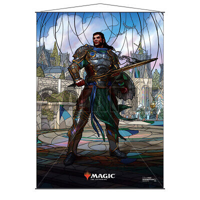 MTG: Wall Scroll Gideon Stained Glass