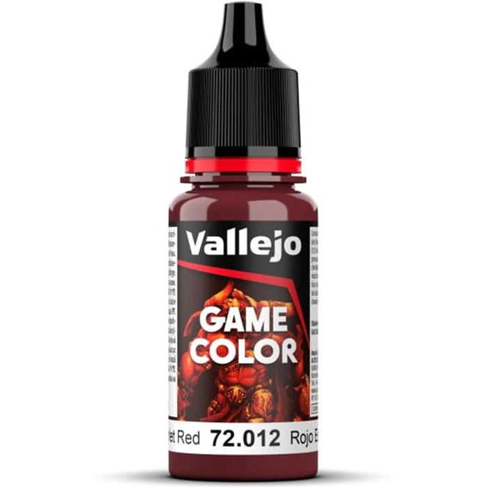 Vallejo: Game Colour Scarlet Red 18ml