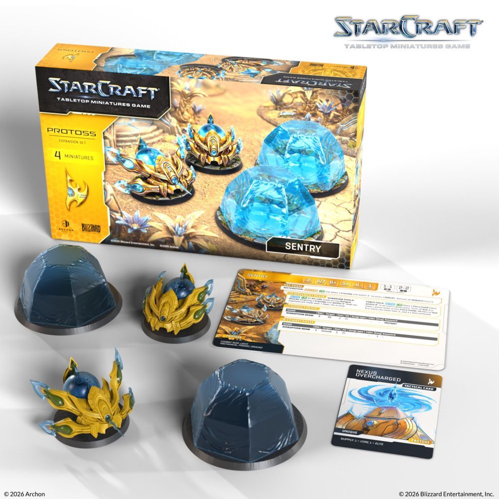 Starcraft Miniatures Game: Protoss - Sentry Expansion Set