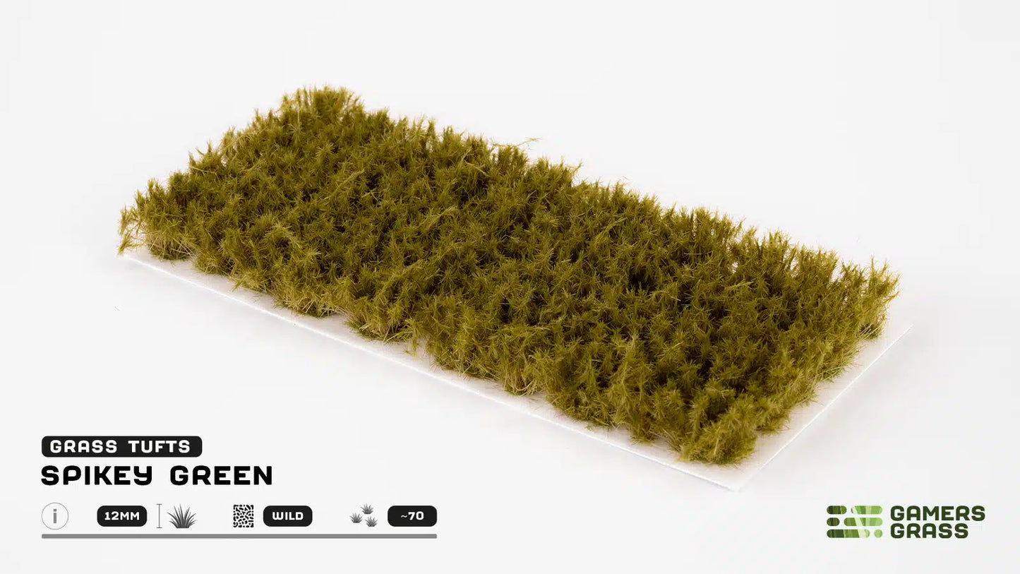 Gamers Grass: Spikey Green Tufts 12mm