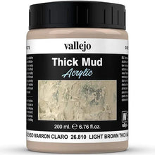 Vallejo: Diorama Effects - Light Brown Mud 200ml