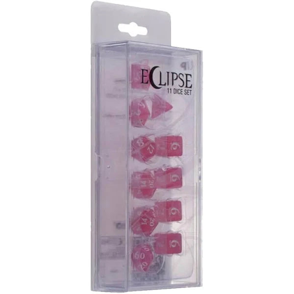Ultra Pro: Eclipse 11 Dice Set - Hot Pink