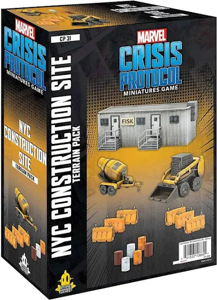 Marvel Crisis Protocol: NYC Construction Site Terrain