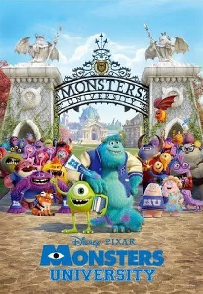 Tenyo Disney Monsters University Campus Life 500pc