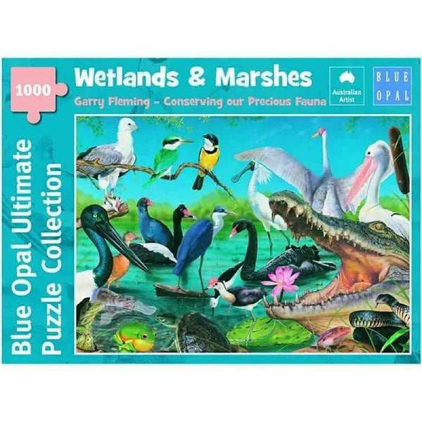 Blue Opal: Wetlands & Marshes 1000pc