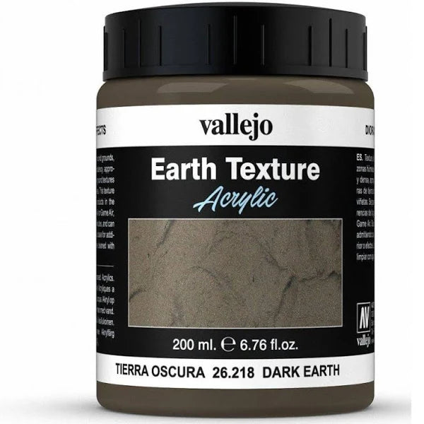 Vallejo: Diorama Effects - Dark Earth 200ml