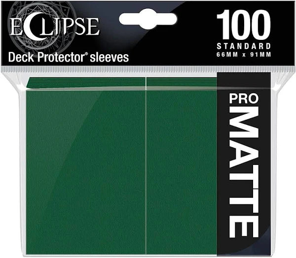 Ultra Pro: Eclipse Deck Protector - Matte 100 (Green)