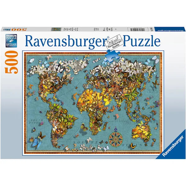 Ravensburger: World of Butterflies 500pc