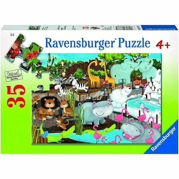 Ravensburger: Day at the Zoo 35pc