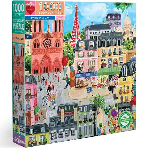 Eeboo: Paris in a Day 1000pc