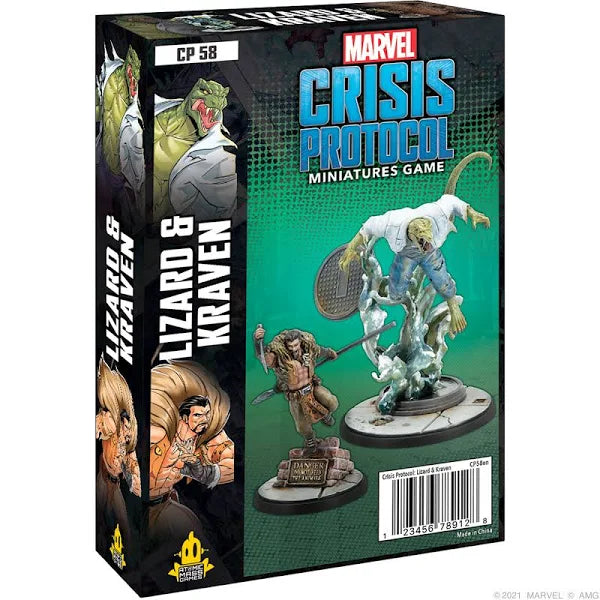 Marvel Crisis Protocol: Lizard & Kraven