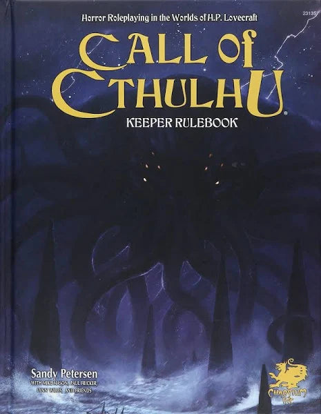 Call of Cthulhu RPG: Keeper Rulebook