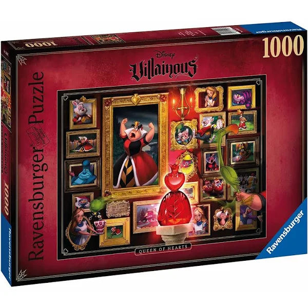 Ravensburger: Disney Villainous Queen of Hearts 1000pc