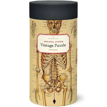 Cavallini Vintage Puzzle: Skeletal System 1000pc