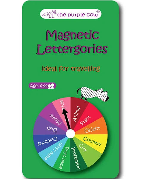 Purple Cow: Magnetic Lettergories