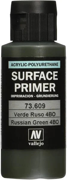 Vallejo: Surface Primer 60ml Russian Green 4BO