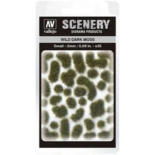 Vallejo: Scenery Tufts Wild Dark Moss 2mm