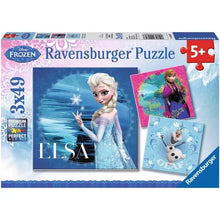 Ravensburger: Disney Elsa/Anna/Olaf 3x49pc
