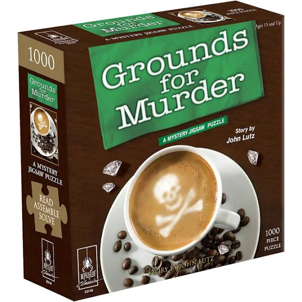 BePuzzled: Grounds for Murder 1000pc