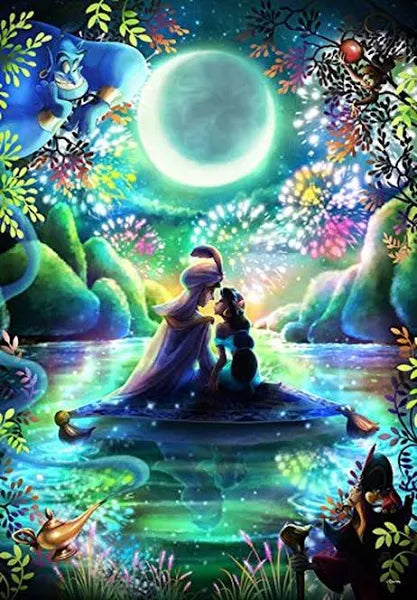 Tenyo Disney Aladdin's Connected at Heart 500pc