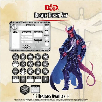 Dungeons & Dragons 5th Edition: Class Token Set - Rogue