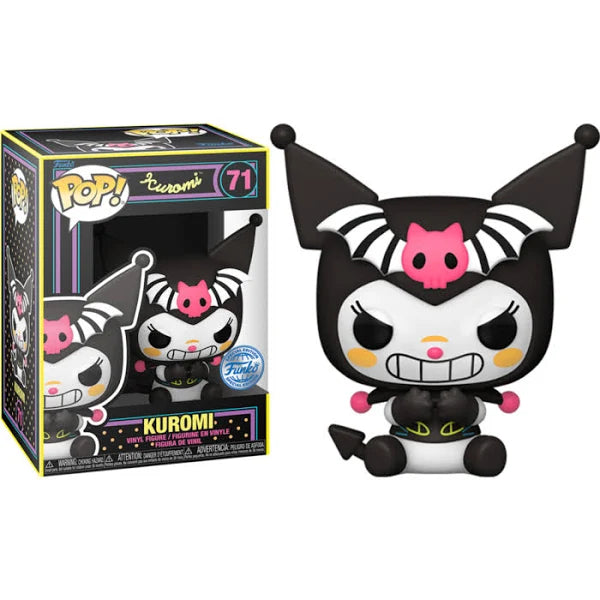 Funko: Hello Kitty - Ghost Kuromi US Exclusive Blacklight 71 Pop!