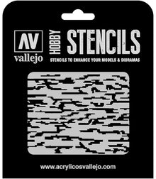 Vallejo: Stencil - Pixelated Modern Camo