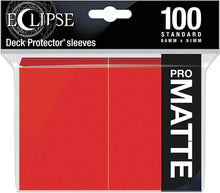 Ultra Pro: Eclipse Deck Protector - Matte 100 (Red)