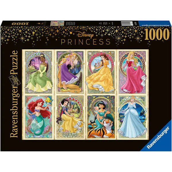 Ravensburger: Disney Art Nouveau Princesses 1000pc