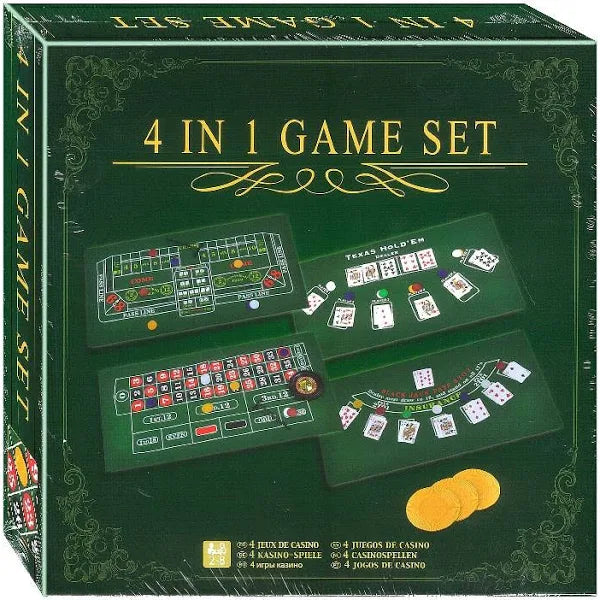 Gameland: 4 in 1 Game Set