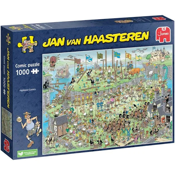 JVH Jigsaw: Highland Games 1000pc