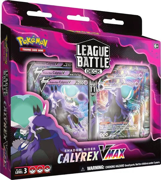 Pokemon: Calyrex VMAX League Battle Deck Shadow Rider Calyrex