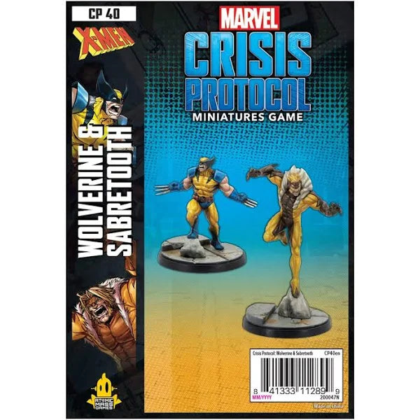 Marvel Crisis Protocol: Wolverine & Sabertooth