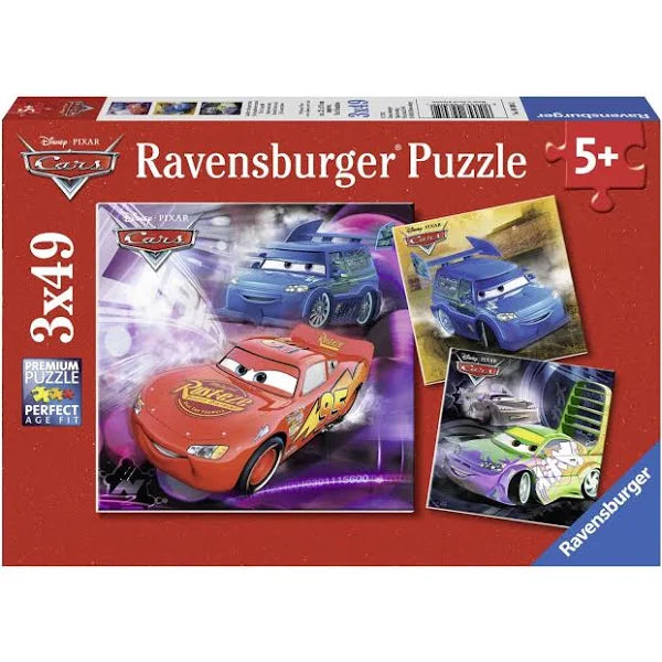 Ravensburger: Disney Cars Puzzle 3x49pc