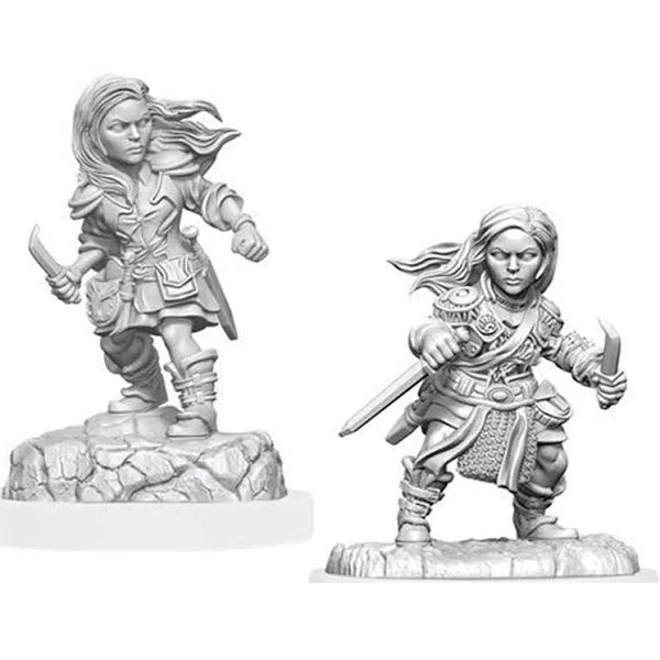 Nolzur's Marvelous Miniatures: Female Halfling Rogue