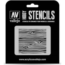 Vallejo: Stencil - Wood Texture 2
